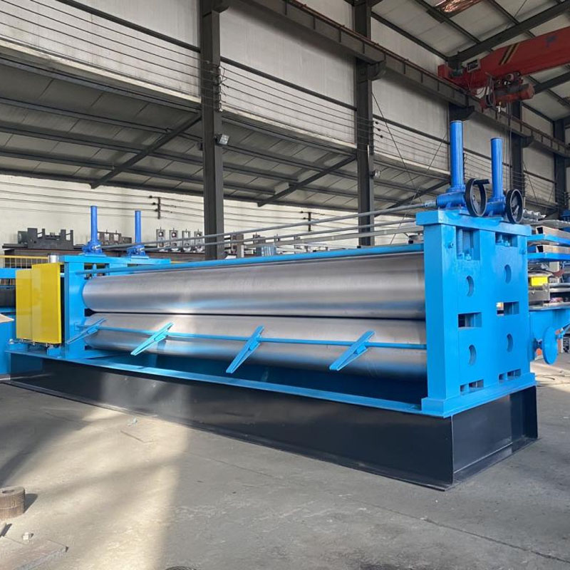 橫壓圓弧機生產線彩鋼瓦設備