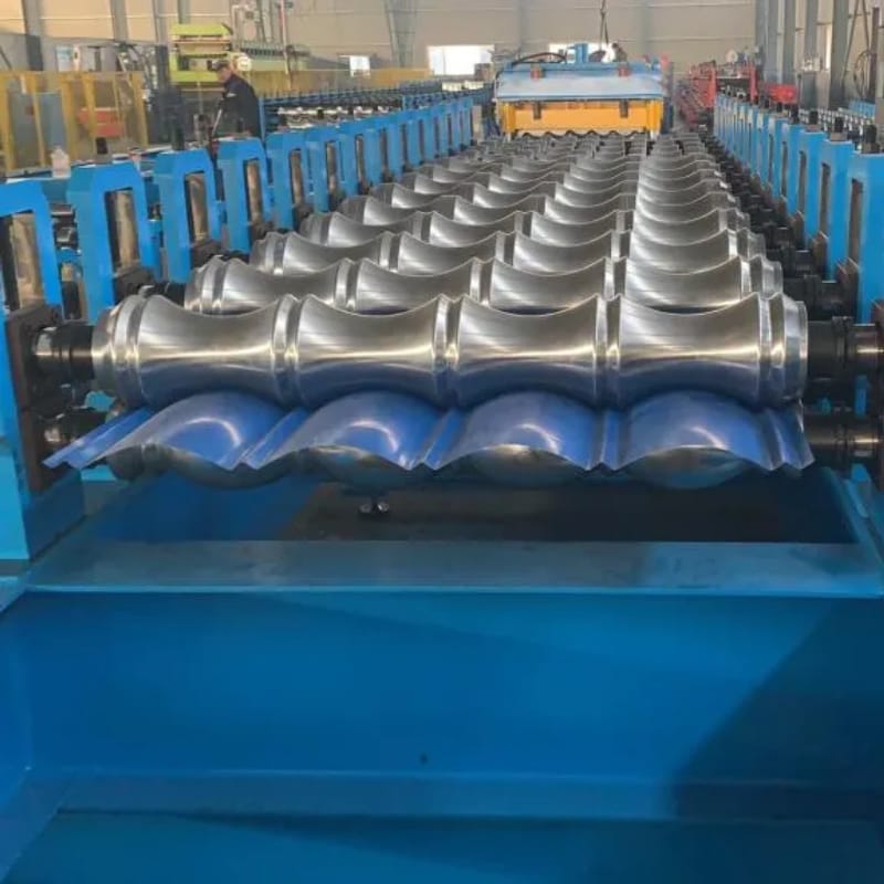 仿古琉璃瓦壓瓦機(jī)設(shè)備 仿古琉璃瓦壓瓦機(jī)設(shè)備