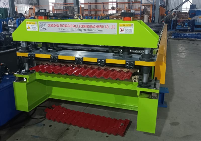 圓弧屋面瓦設備生產線