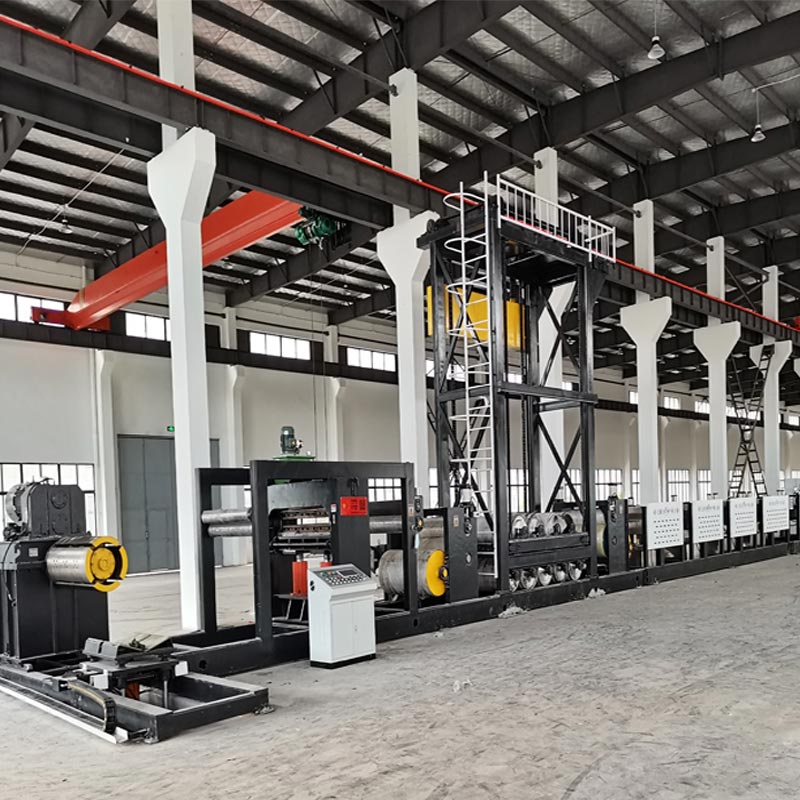 中拓全鑫熱覆膜機設備生產線