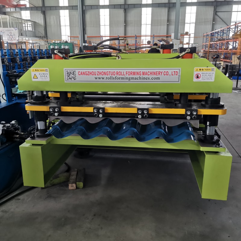 金屬琉璃屋面瓦成型設備