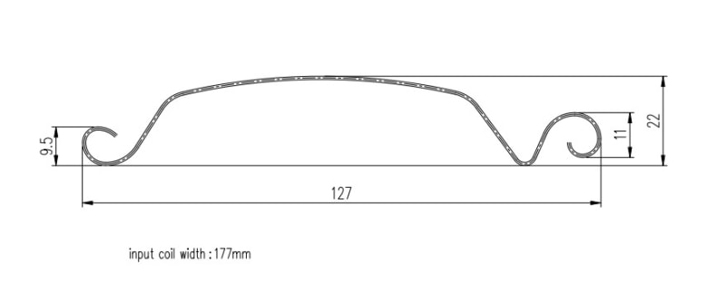 金屬卷簾門成型機 金屬卷簾門成型機