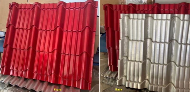 中拓冷彎熱覆膜金屬夾芯板材 中拓冷彎熱覆膜金屬夾芯板材