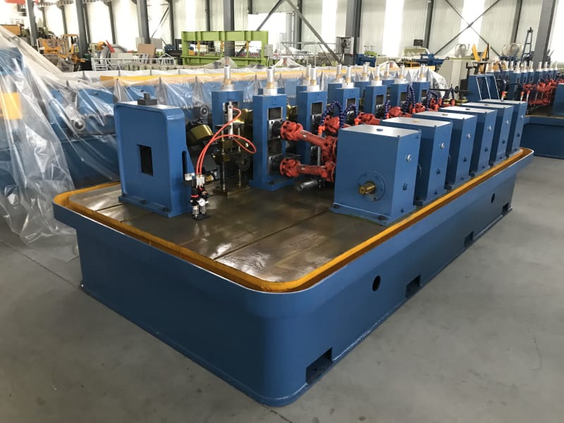 中拓自動高速焊管機生產線 中拓自動高速焊管機生產線