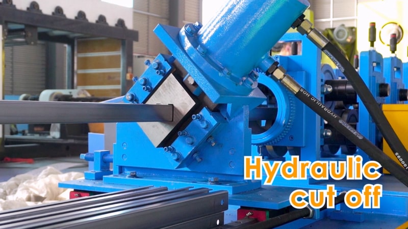 南非貨架立柱C型斜撐成型機 南非貨架立柱C型斜撐成型機