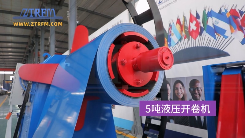 出口阿爾及利亞-中拓高速彩鋼瓦機 出口阿爾及利亞-中拓高速彩鋼瓦機