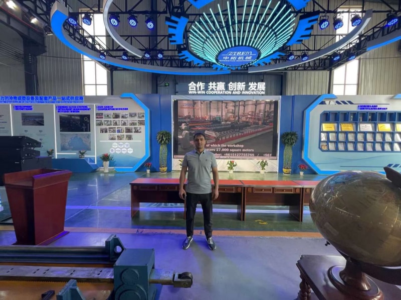 熱烈歡迎哈薩克斯坦國外客戶來訪中拓冷彎，共創輝煌新篇章