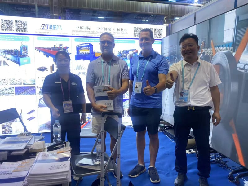 136屆廣交會上中拓冷彎實力展現，贏得國內外客戶一致好評