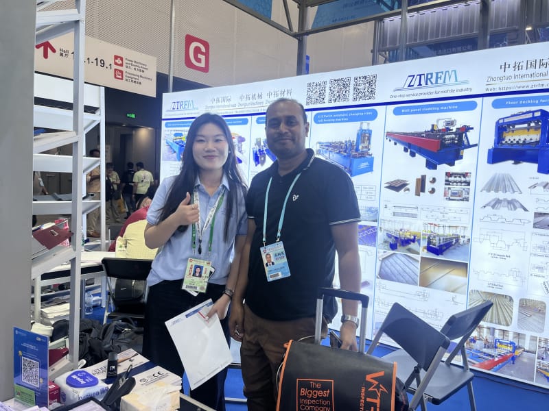 136屆廣交會上中拓冷彎實力展現，贏得國內外客戶一致好評