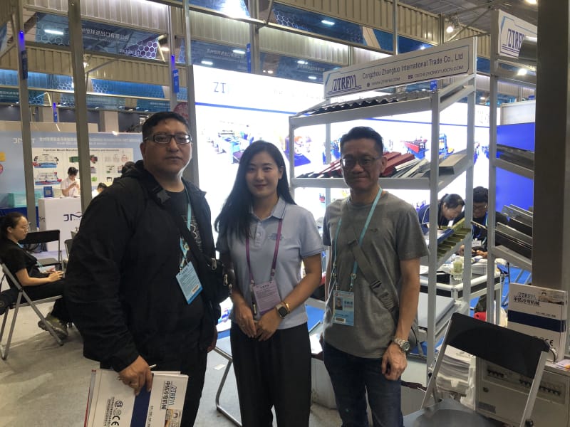 136屆廣交會上中拓冷彎實力展現，贏得國內外客戶一致好評