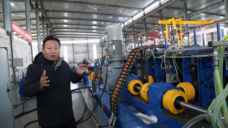 全自動 CZ 型鋼一體機:開啟智能生產新模式 全自動 CZ 型鋼一體機:開啟智能生產新模式