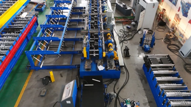 全自動 CZ 型鋼一體機:開啟智能生產新模式 全自動 CZ 型鋼一體機:開啟智能生產新模式