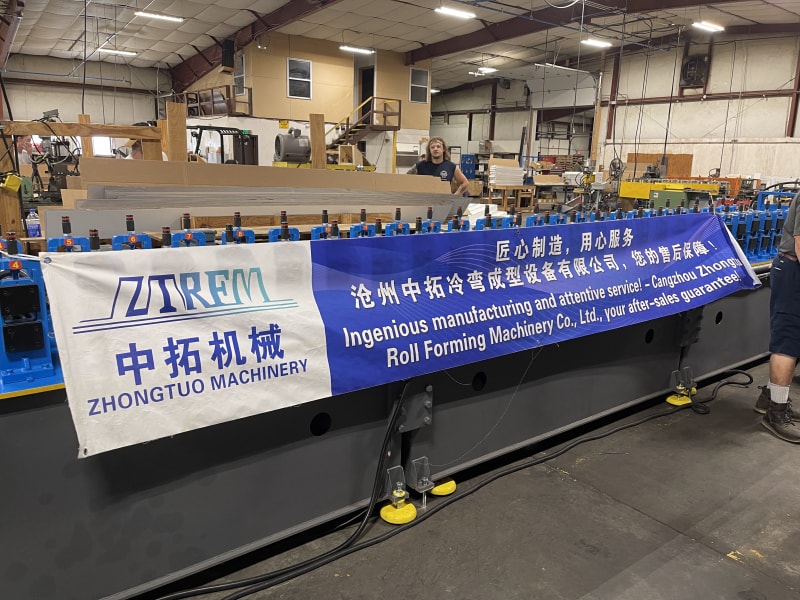 從滄州到美國跨越重洋顯實力：中拓龍骨機美國調試成功，客戶贊其穩定，專業服務與過硬品質贏贊譽